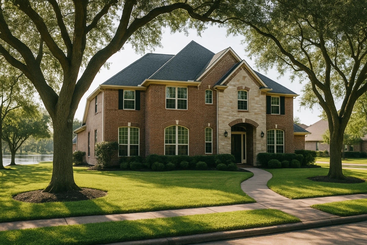 A home in the Cinco Ranch area of Katy, TX