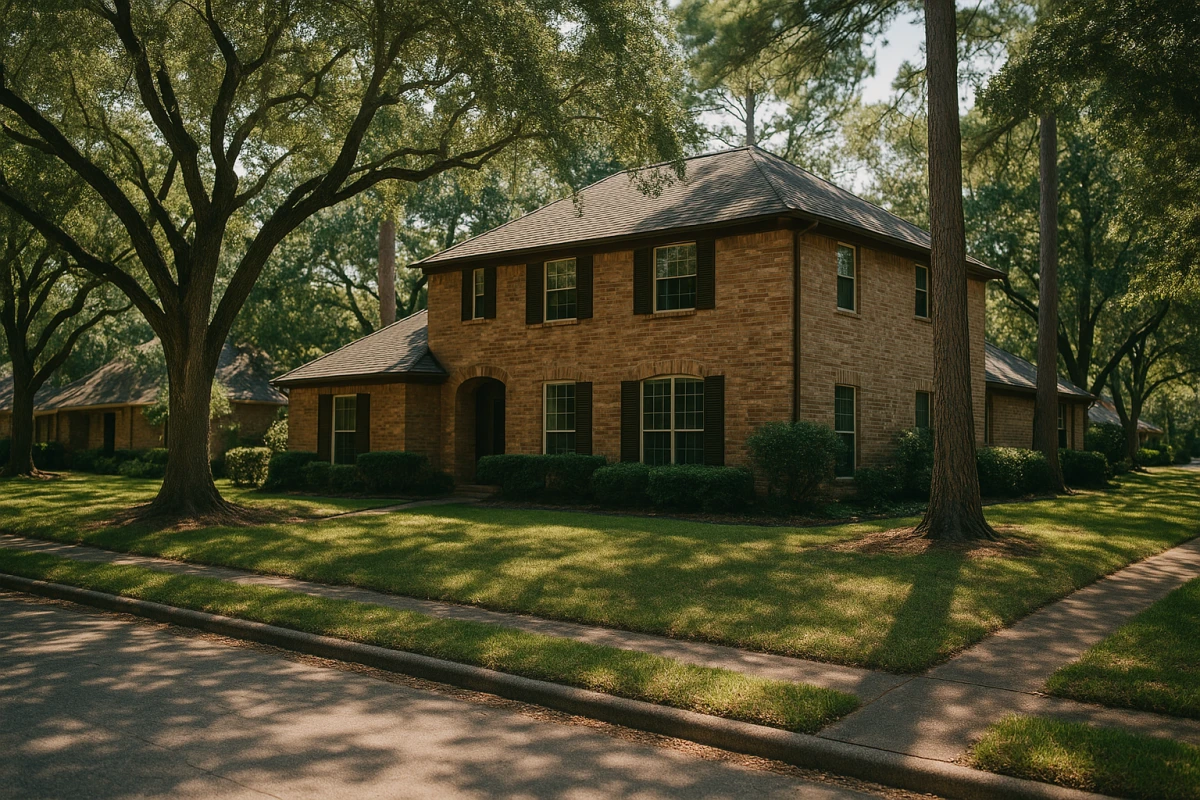 A home in the Nottingham Country area of Katy, TX
