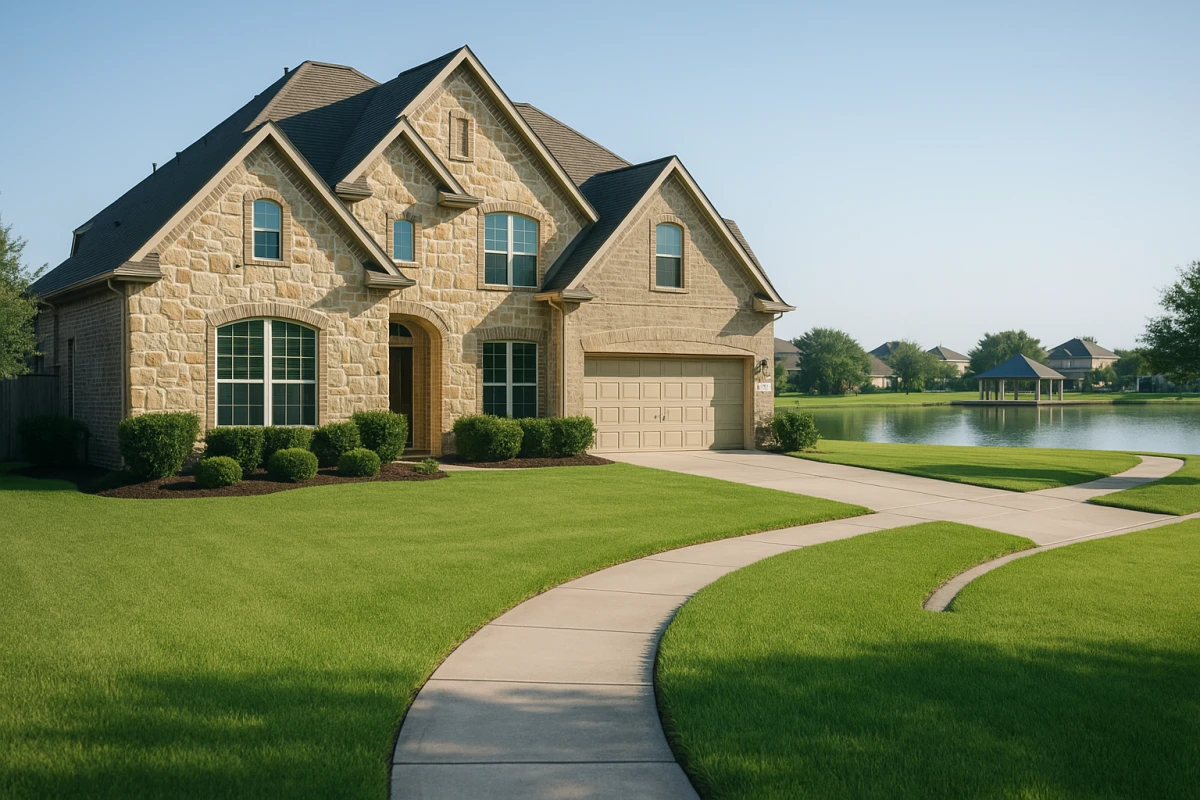 A home in the Seven Meadows area of Katy, TX